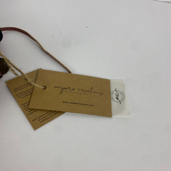 NWT Ampere Suzie Round Crossbody Handbag Nude Dusty Rosey Red - Picture 4 of 7